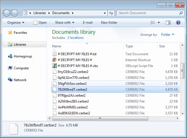Here is what happens to an arbitrary folder with files Here is what happens to an arbitrary folder with files