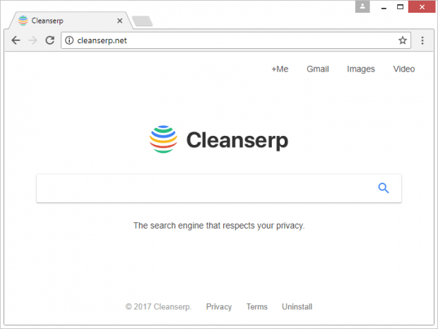 Cleanserp homepage