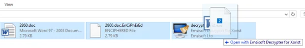Drag and drop file pair onto decryptor GUI Drag and drop file pair onto decryptor GUI