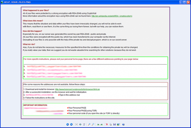 HELP_YOUR_FILES.png document explaining the attack and extorting the money
