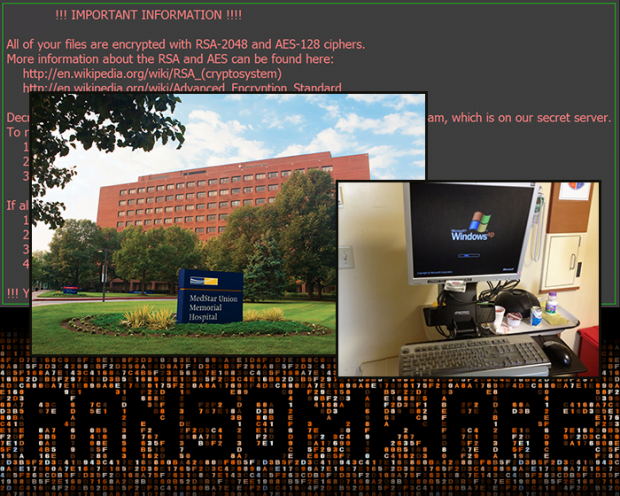Hospital ransomware