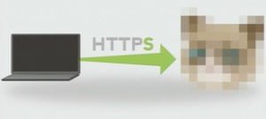 HTTPS protocol makes connection secure