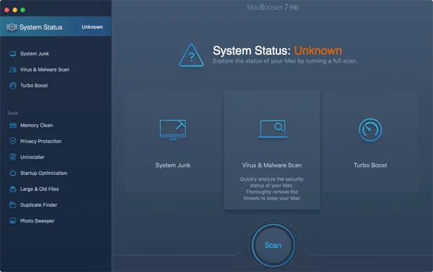 MacBooster System Status