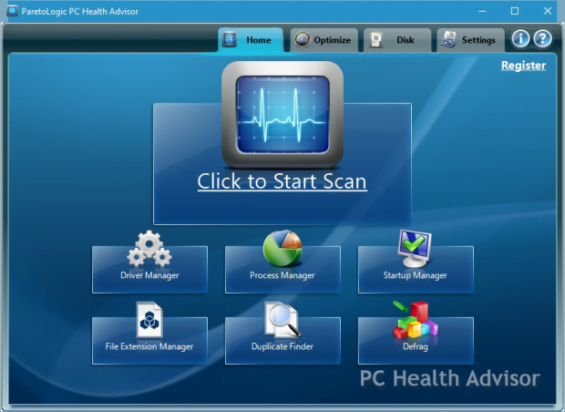 PC Health Advisor GUI