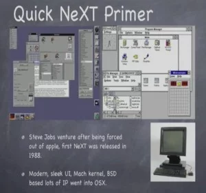 Brief NeXT primer