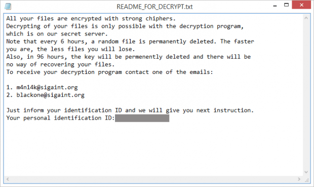 README_FOR_DECRYPT.txt ransom note added by CryPy