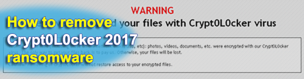 Crypt0L0cker 2017 decryption tool and virus removal