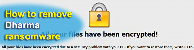 Dharma ransomware: decrypt .dharma and [crannbest@foxmail.com].wallet files