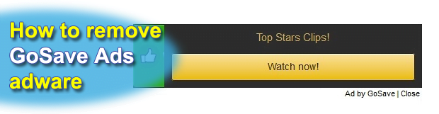 Remove ‘Ads by GoSave’ virus extension in Chrome, Firefox and IE