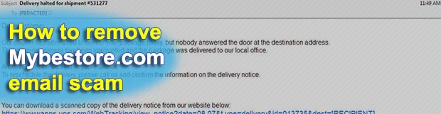 My Best Store Inc. fake emails: ups@mybestore.com scam details