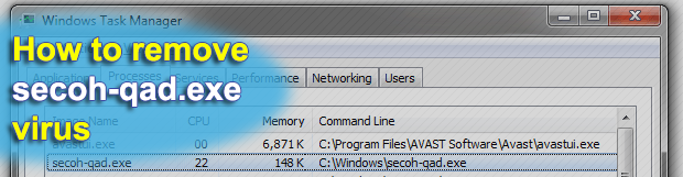 How to remove secoh-qad.exe (KMSpico) virus from Windows