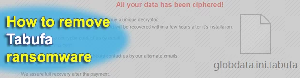 Tabufa file virus decryptor and removal tool
