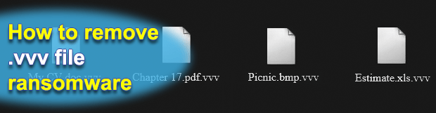 .VVV file extension ransomware virus removal