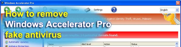 Remove Windows Accelerator Pro fake antivirus