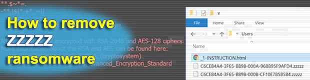 ZZZZZ file virus decryption and removal