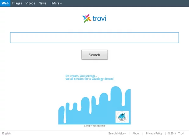 Search engine affiliated with Search Protect adware