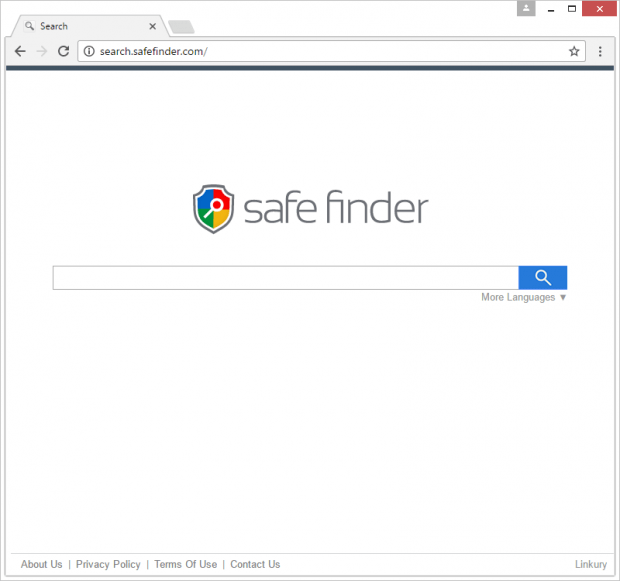 Search.safefinder.com pops up instead of user-defined custom pages