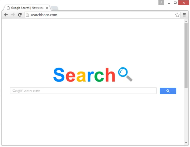 Searchboro.com landing page