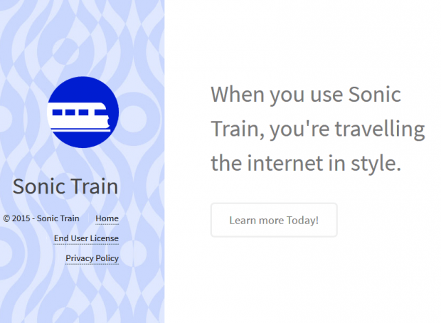 Whatever its site says, Sonic Train is not there to facilitate anything online