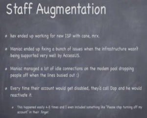 Staff augmentation