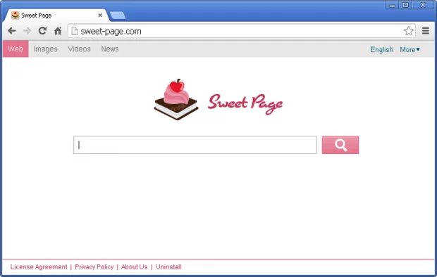 Sweet Page screenshot