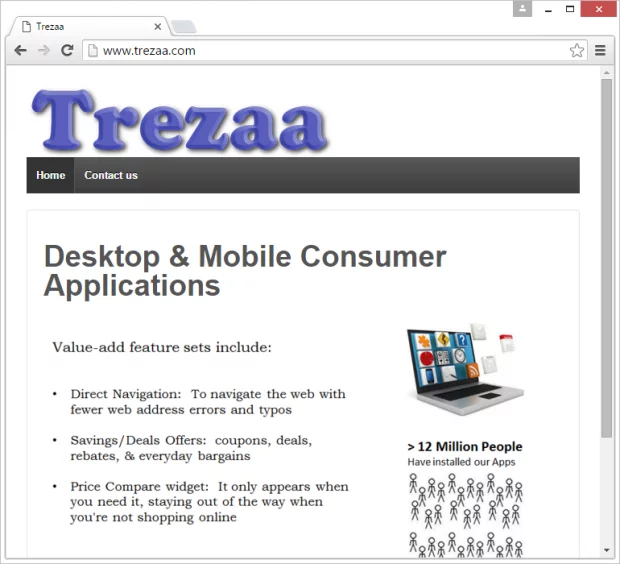 As usual, the adware site contains misguiding information As usual, the adware site contains misguiding information