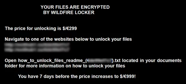 BMP version of ransomware alert BMP version of ransomware alert