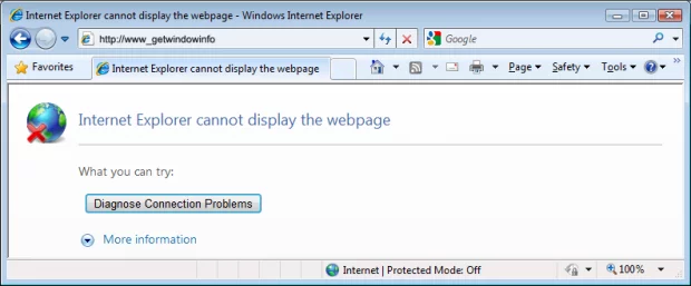 IE browser alert generated by www_getwindowinfo virus IE browser alert generated by www_getwindowinfo virus